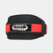 Kniebeugen-Training Lendenwirbelstütze Band Fitness Gewichtheben Verstellbarer Hüftgurt Fitness Taillenschutz - rot