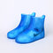 Silicone Shoe Cover Outdoor Home Waterproof And Dustproof Cover Rain Boot - Blue