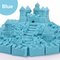 500g Educational Sand 7Colors Polymer Clay Amazing DIY Indoor Playing Sand Children Toys Mars Space Sand - Blue