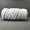 500g Chunky Yarn DIY Stricken Dicke Decke Grobe fusselfreie maschinenwaschbare Wurfhäkelgarn - Weiß