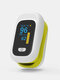 Mini OLED Finger-Clamp Pulse Oximeter Home Heathy Blood Oxygen Saturation Monitor - Yellow