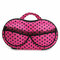 Large Capacity Creative Bra Underwear Storage Box Travel  Portable Organizer Bags 32cm - Rose Red