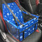 6 Colors Pet Travel Car Front Seat Carrier Vehicle Safety Front Basket Mat Protector - Blue