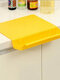 1 PC Practical 2 In 1 Storage With Vegetable Groove Cutting Board Food Grade PP Multifunction Kitchen Gardkitchen Tools - Yellow