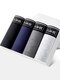 Multipacks Solid Color Cotton Breathable Boxer Briefs For Men - #02