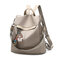 Multi-function anti theft Backpack Shoulder Bag For Women - Apricot