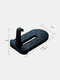 1 PC Multifunction Aluminium Alloy Foldable Car Roof Rack Step Car Door Step Universal Latch Hook Auxiliary Foot Pedal  Safety Hammer - Black