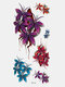 40 pezzi adesivi tatuaggi impermeabili stereo 3D adesivi tatuaggio trasferimento acqua fiore scorpione - 16