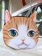 Women Chains Cute Cat Printing Crossbody Bag - #08