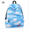 Women Casual Polyester Backpack Starry Sky Travel School Bag - 16