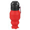 550ml Creative Silicone Collapsible Telescopic Water Kettle Portable Outdoor Travel Water Cup - Red