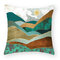 Funda de cojín de lino con paisaje abstracto moderno, sofá para el hogar, fundas de almohada para la decoración del hogar - #8