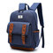 Vintage Casual Outdoor Travel 16 Inch Laptop Bag Backpack For Men Women - Blue