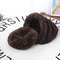 2 Colors Thickened Velvet Pet Sleeping Bag Kennel Puppy Cat Warm Cave Bed - Brown