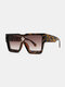 Men Casual Fashion Outdoor UV Protection One Piece Diamond Accessories Square Sunglasses - #03