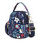 Women Print Floral Crossbody Bag Multi-pocket Phone Purse - #14