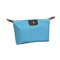 المرأة ماكياج حقيبة مستحضرات التجميل الضرورية عملة المنظم أكياس التخزين - البحيرة الزرقاء