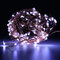 10M 100LEDs Battery Powered Waterproof Copper Wire  String Light For Wedding Party Decor  - White