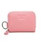 Genuine Leather 9 Colors 11 Card Slots Casual Card Pack Purse For Women - Light Pink