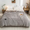 1Pcs Milk Velvet Blanket Towel Quilt Thin Single Dormitory Student Coral Velvet Air Conditioning Nap Cover Blanket - Coffee
