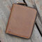 Vintage Genuine Leather Coin Bag Trifold Wallet For Men - #01