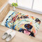 Watercolor Dog Pattern Carpet Mats Non Slip Bath Rugs Animal Door Rectangle Floor Mats 40*60cm - #12