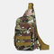 Men Camouflage USB Charging Waterproof Oxford Cloth Travel Sport Riding Shoulder Bag Chest Bag Sling Bag - #02