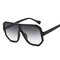 Unisex Retro Big Box Round Face Sunglasses Border Sunglasses For Woman - #02