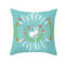 Easter Pillowcase Rabbit Egg Print Cushion Cover - 6