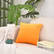 Nordic Solid Color Square Velvet Throw Pillowcase Soft Waist Pillowcases Rectangular Cushion Cover - #10