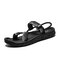 Beach sandals summer new men's outdoor leisure wading light cool Roman Vietnamese slippers woven sandals - Grey