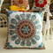 Embroidery Pattern Pillow Case Cotton Decorative Pillowcases Throw Pillow Cover Square 45*45cm - #4