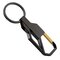 Porte-clés de voiture à la mode Porte-clés en métal de style simple pour les hommes porte-clés - Pistolet Noir