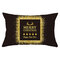 Golden Black Christmas Microfiber Waist Pillow Home Sofa Winter Soft Throw Pillow Case - #1