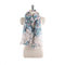 Bali Yarn Scarf Female Sunscreen Chinese Style Scarf Peony Flower Scarf Cotton And Linen New - Blue Flower