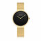 Relógios femininos luxuosos de quartzo relógios de pulso minimalistas Laser com malha ultrafina de aço inoxidável - #4