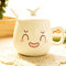 Керамическая чашка с крышкой Личность Симпатичная чашка с ложкой Прекрасный подарок - #5