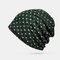 Wavelet Point Hat Bib Dual-use Cotton Elastic Beanie - Army Green - Wavelet Point