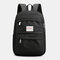 Waterproof Large Capacity Multi-function Rabbit Ears Cute Backpack Travel School Bag - Black 1