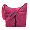 Women Nylon Leisure Waterproof Shoulder Bag Travel Mummy bag - Purple