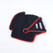 Warrior Knit Hat Gladiator Handmade Knit Mask Cap - Black Red