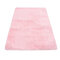 120x170cm Fluffy Rug Anti-Skid Shaggy Area Rug Dining Room Home Carpet Floor Mat - Pink