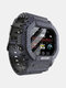 Ocean IP68 Waterproof Multi Sport Modes Tracker Outdoor Wristband Heart Rate Monitor Military Smart Watch - Blue