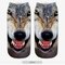3D Digital Printing Design Animals High Quality Female Boat Socks Ankle Sock  - #12