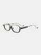 Unisex PC Material Square Frame UV-Resistant Fashion Simple Sunglasses - #06
