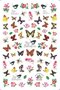 3D Colorful Waterproof Butterfly Nail Art Stickers Watermark DIY Colorful Tips Nail Decals Manicure - 2