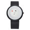 Fashion Unisex Quartz Wristwatch Silicone Strap Concise Second Disk Creative Watches for Women Men - #3