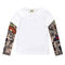 Cool Printed Boys Long Sleeve Tops Spring Autumn T shirts For 1Y-9Y - 12