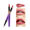 Double-Head Matte Lipstick Pen Lip Liner Automatic Rotating Lip Lipstick 16 Colors For Choice - 05