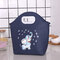 High Quality Oxford Cloth Round Hole Cartoon Digging Lunch Bag Portable Lunch Bag Multifunctional Lunch Bag - #1